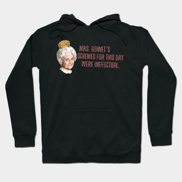 GOLDEN GIRLS x JANE AUSTEN Series — Sophia Petrillo x Mrs. Bennet Hoodie by Xanaduriffic